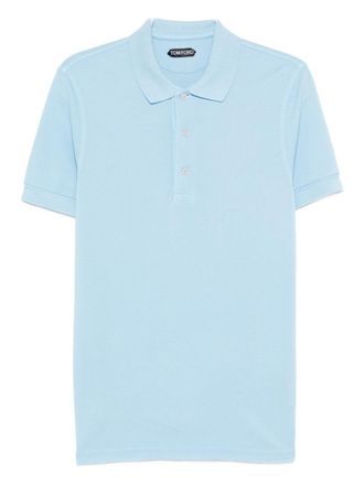 Tom Ford Mens Cotton Blend Polo Shirt