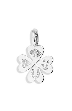 Adina Reyter GOOD LUK CLOV HC-SLV in Silver at Nordstrom