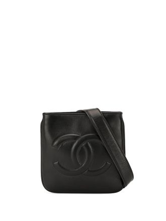 Chanel 1990 CC waist belt bag - Black