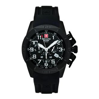 Swiss Alpine Military Accessoires, unisex, Zwart, ONE Size, Chronograph Horloge