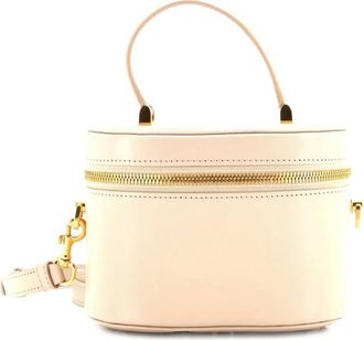 Dior CD Signature Vanity Case Leather Small satchel - Beige
