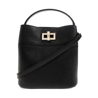 Furla Amelia Mini Bucket Bag - female - Furla - Handbags - Black - ONE SIZE - Bags