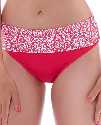 Fantasie Fold Over Brief Swim Bottom In Fan San Francisco