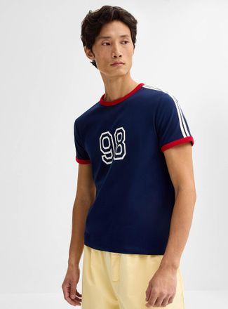 Le 31 Mens Sports club T-shirt Muscle fit