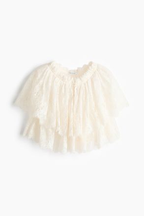 H&M Top aus Spitze - Weiss