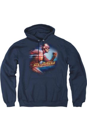 Gildan The Flash Fastest Man Adult Pull Over Hoodie / Hooded Sweatshirt