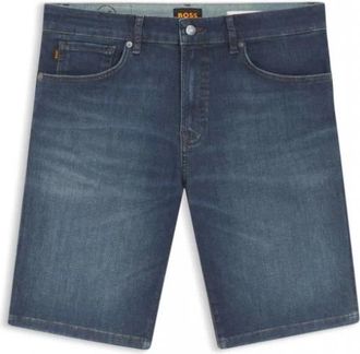 HUGO BOSS Re. Maine Shorts - Heren - Denim shorts - Blauw - W32 - Denim - Korte Broeken