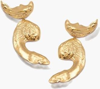 Yoj Vechi Shell Earrings in Gold at Nordstrom