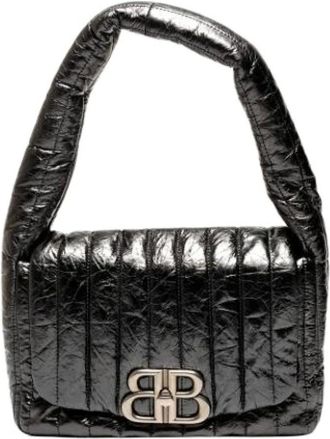 Balenciaga Pre-owned Shoulder Bags, female, Black, Size: ONE SIZE Pre-owned Vintage Shoulder Bag