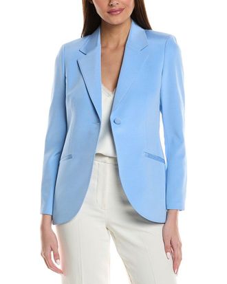 Lafayette 148 New York Fae Silk-Blend Blazer