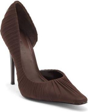 Steve Madden Elegant Pointed Toe dOrsay Pump in Brown at Nordstrom Rack, Size 7.5