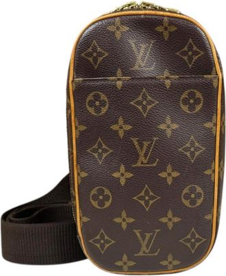 Louis Vuitton Brown Monogram Canvas Backpack (Pre-Owned)