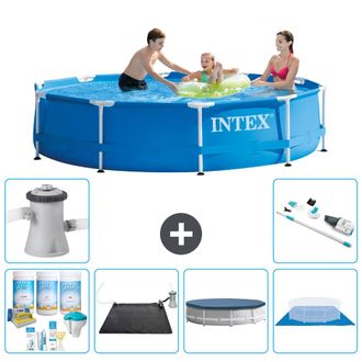 Intex Piscina Con Estructura Redonda - 305x76 Cm - 7-piezas S20409