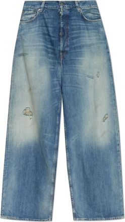 Acne Studios Wide Jeans, male, Blue, Size: XL 2023 U Daybreak Jeans