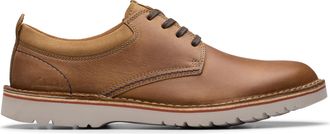 Clarks Eastridge Low in Brown Leather