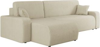 Mirjan24 Sof&aacute; rinconero Shelton 102, Poso 100, Funci&oacute;n de descanso, Almacenaje, 244x145x82cm, 0