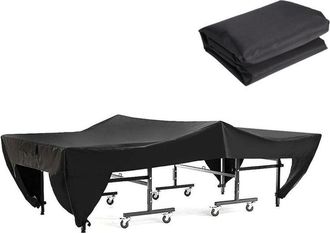 OEM Funda Para Mesa De Ping-pong - Poli&eacute;ster Tafet&aacute;n 190t Revestido Plata - Impermeable Uv Resistente A La Nieve Y La Lluvia - Interior Exterior - 280 X 1