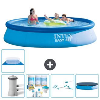 Intex Piscina Easy Set Redonda - 396x84 Cm - 8-piezas S21157
