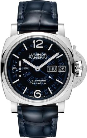 Officine Panerai Luminor Perpetual Automatic Blue Dial Mens Watch PAM01575