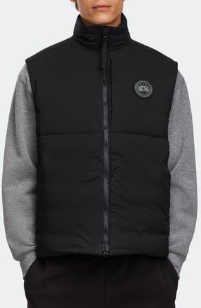Canada Goose Lodge Packable 750 Fill Power Down Vest in Black - Noir at Nordstrom, Size Small