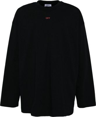 Off-white Off Stamp T-shirt - men - Cotton - L - Black