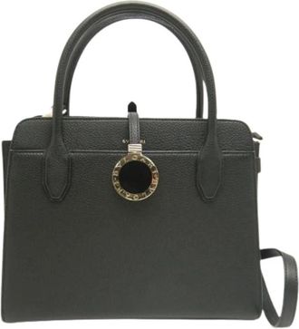 Bulgari Pre-owned Handbags, female, Black, Size: ONE SIZE Pre-owned Vintage Handbag