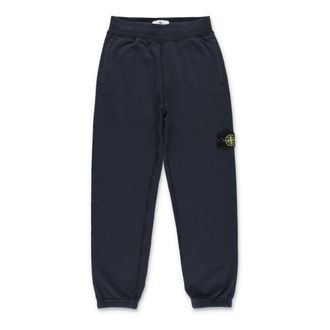 Stone Island Jogging Nuovo Pulito - male - Stone Island - Sweatpants - Blue - 6 Y - Kids