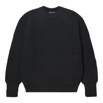 Comme Des Gar&ccedil;ons Truien & Vesten, Heren, Zwart, L, Katoen, Gebreide trui met ronde hals