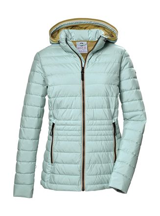 G.I.G.A. DX by killtec Steppjacke GS 69 WMN QLTD JCKT, Damen, Gr. 38, blau (hellt&uuml;rkis), Obermaterial: 100% Polyester;Futter: 100% Polyester;F&uuml;llung: 100% Polyester, G.I.G.A