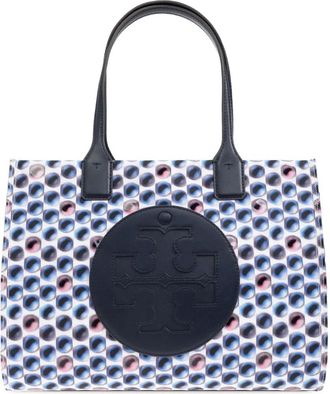 Tory Burch Borsa tote con logo - Bianco