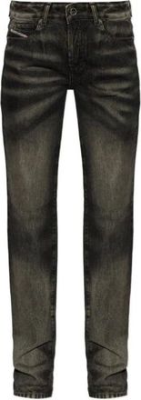 Diesel Slim-fit jeans - Dames - Jeans - Zwart - Maat: W25 Zijde