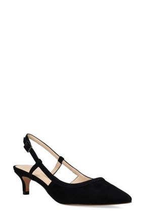 Pelle Moda Deena Slingback Pump in Black at Nordstrom, Size 5.5