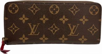 Louis Vuitton Fuchsia Monogram Coin Purse/Coin Case (Pre-Owned)