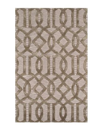 Pasargad Home Pasargad Transitiona Hand-Tufted Rug