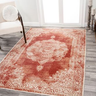Jonathan Y Designs Rosalia Cottage Medallion Area Rug
