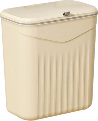No Brand Contenedores De Compost Para La Cocina Con Tapa, Papeleras De Pared, Papeleras Para El Ba&ntilde;o Y La Cocina, Papeleras Que Se Pueden Colgar En Las Encimer