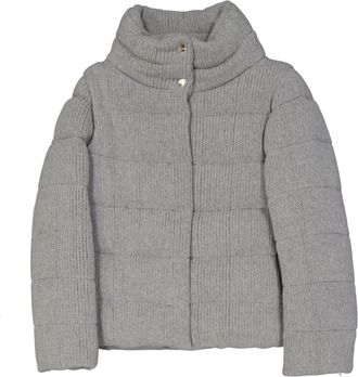 Herno Quilted Knit Bomber Jacket