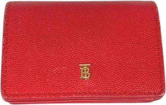 Burberry Pre-owned Wallet - Dames - Vintage Accessoires - Rood - ONE Size - Vintage