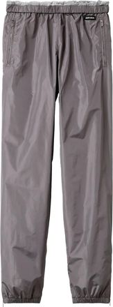 Miu Miu Pantaloni sportivi con applicazione - Grigio