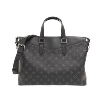 Louis Vuitton Pre-owned Vintage Canvas Briefcase - Heren - Vintage Handtas - Zwart - ONE Size - Vintage