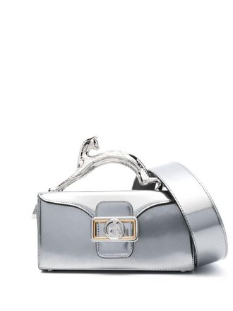Lanvin Borsa Pencil Cat mini - Argento