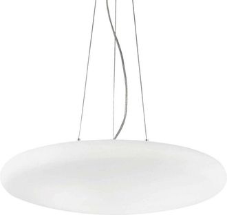 Ideal Lux Ideal Lux - Smarties Bianco - 5 Light Large Ceiling Pendant White, E27