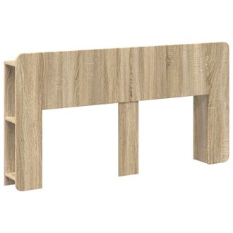 vidaXL Cabecero Con Armario Roble Sonoma Madera De Ingenier&iacute;a Vidaxl