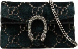 Gucci Pre-owned Dionysus Mini Bag - Dames - Vintage Mini Tas - Blauw - ONE Size - Leer - Vintage