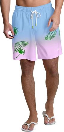 Margaritaville Mens Margaritaville Light Blue Buffalo Bills Sunset On The Beach Swim Shorts at Nordstrom, Size X-Large