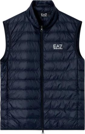 Emporio Armani Core Identity Packable Gilet - Heren - Bodywarmers - Blauw - XL - Fitness