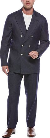 Brunello Cucinelli 2Pc Cashmere-Blend Suit