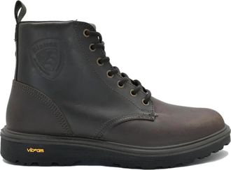 Blauer VIP Donkerbruine Herenjas - Heren - Veterlaarzen - Bruin - 45 EU - Schoenen
