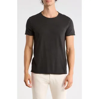 John Varvatos Chain Peace Cotton T-Shirt in Charcoal at Nordstrom Rack, Size Xx-Large