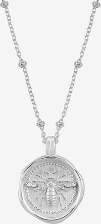 Dower & Hall Queen Bee Talisman Necklace in Sterling Silver at Nordstrom, Size 18